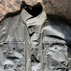 NEW BARBOUR Men's XL Olive Sapper Jacket